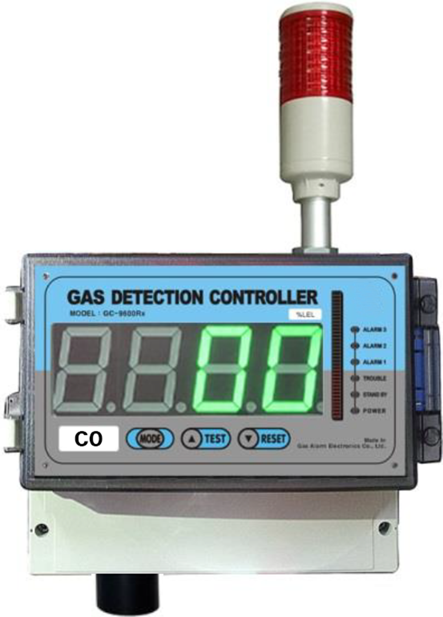 GC-9600Rx-D-TOX 바그래프 타입 산소 유독성 가스감지기