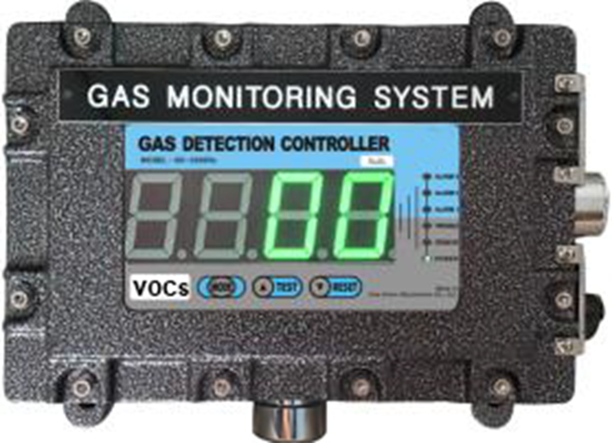 대형 FND 화면 적용 방폭형 VOCs 가스감지기 GC-3200Rx-Ex-D-VOCs 제품