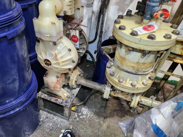 구형 필름식 누액감지기 노후화 상태 8