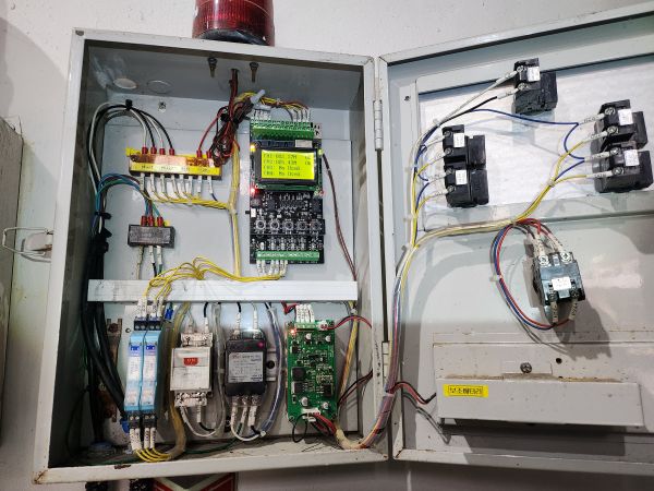 감지기 수신부 회로 점검 및 예비 배터리 교체 2