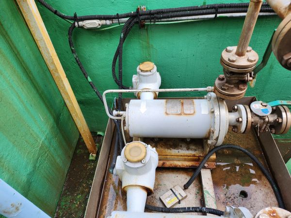 구형 필름식 누액감지기 노후화 상태 1