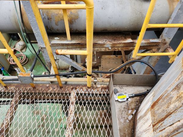 유한테크 신형 전자식 누액감지기 교체 설치 완료 8